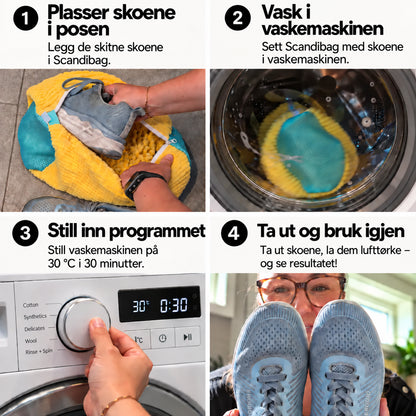 SCANDIBAG – Vaskepose for sko