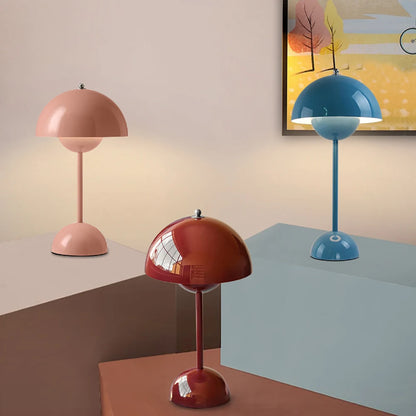 Rechargeable Mushroom LED Table Lamp – Touch-Control